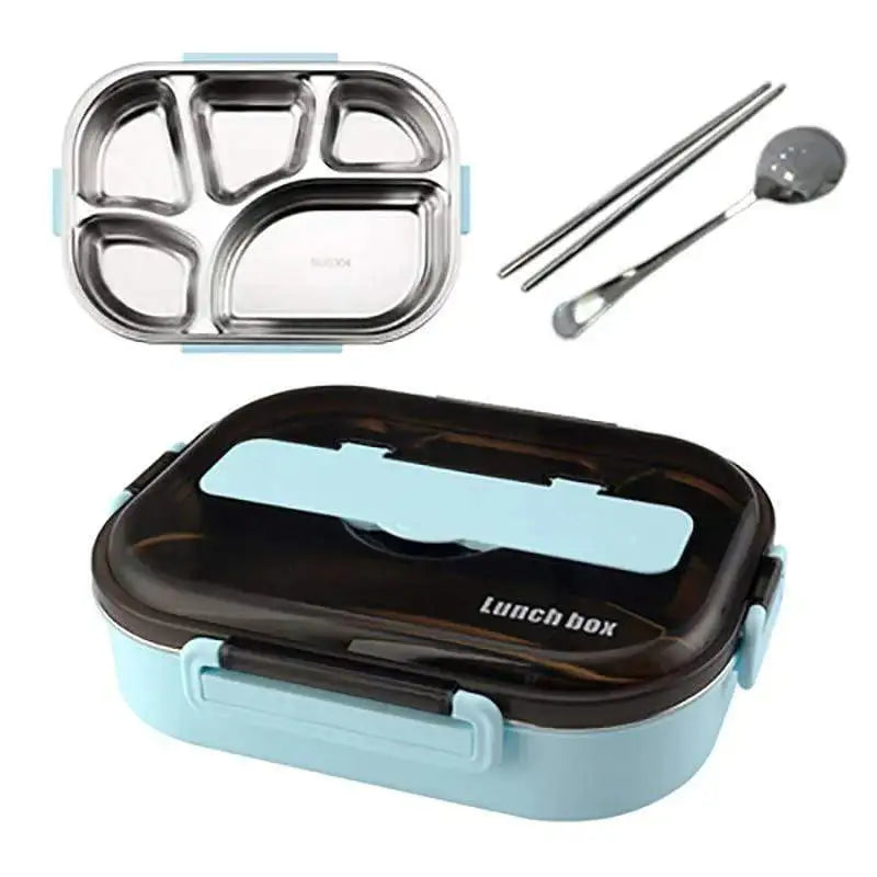 Modern Portable Stainless Steel Japanese Bento Box