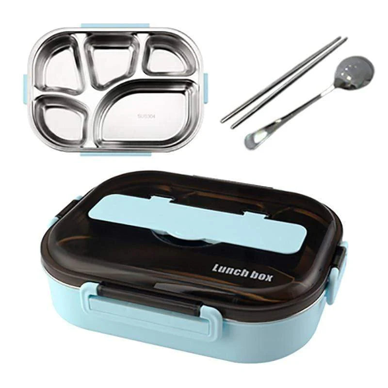 Modern Portable Stainless Steel Japanese Bento Box