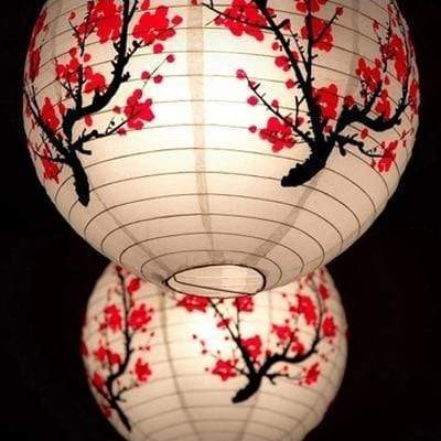 Sakura Flower Japanese Lamp